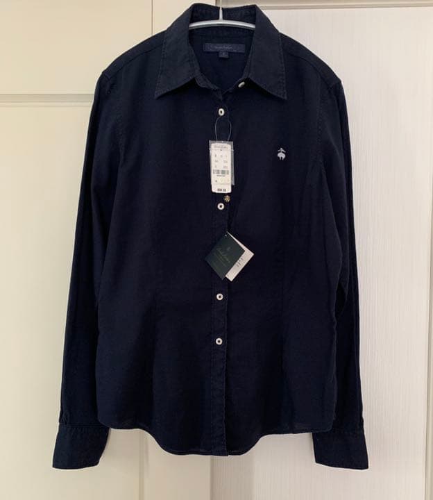 メルカリ ブルックスブラザーズ ネイビー シャツ シャツ ブラウス 七分 長袖 6 400 中古や未使用のフリマ