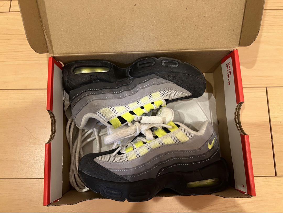 NIKE ナイキ AIR MAX 95 OG イエロー エアマックス95 キッズ