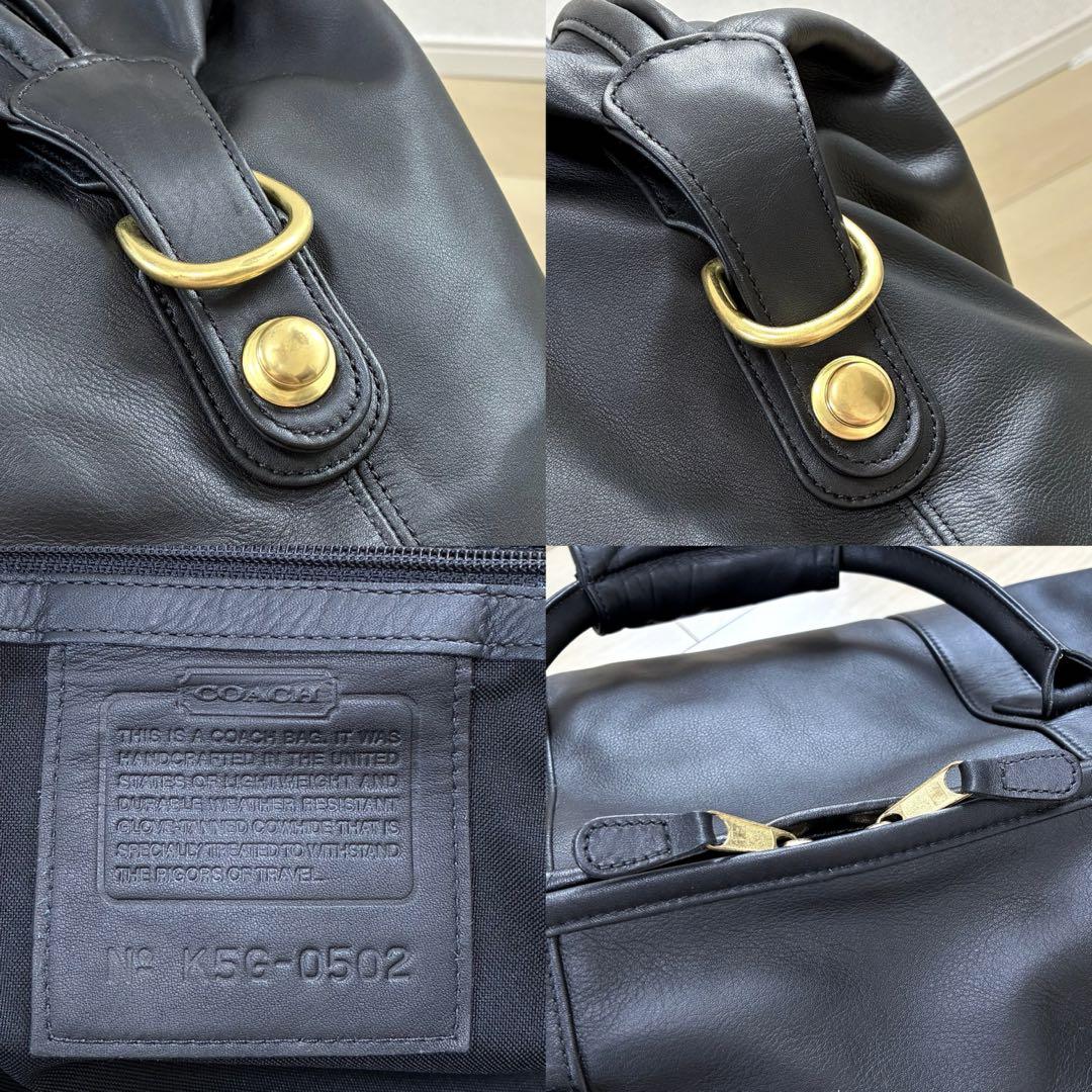 極美品✨オールドコーチ ボストンバッグ 2way レザードイツ