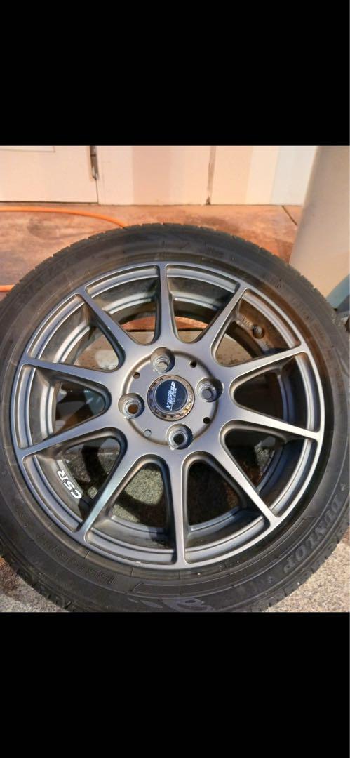 格安 タイヤホイールセット 14インチ アルミ 社外 165/55R14