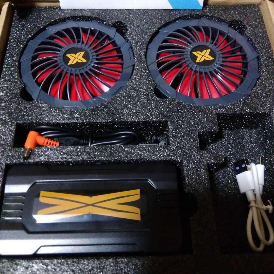 空調服用　ファンバッテリーセット 36V 20000mAh 168L/S 空調服用 ファンバッテリーセット 36V 20000mAh 168L/S - メルカリ