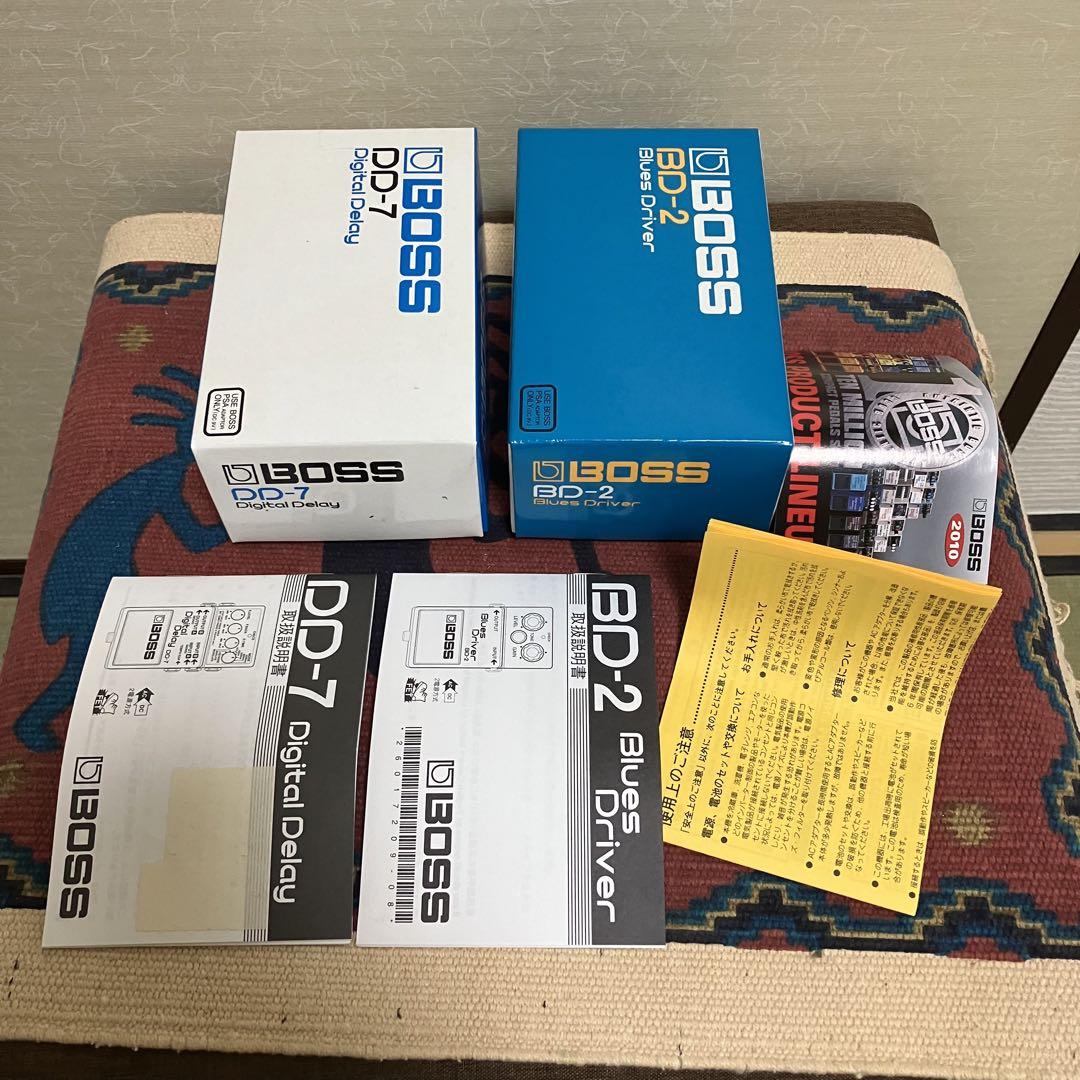 BOSS ボス BD-2 & DD-7 セット BCB-30付き