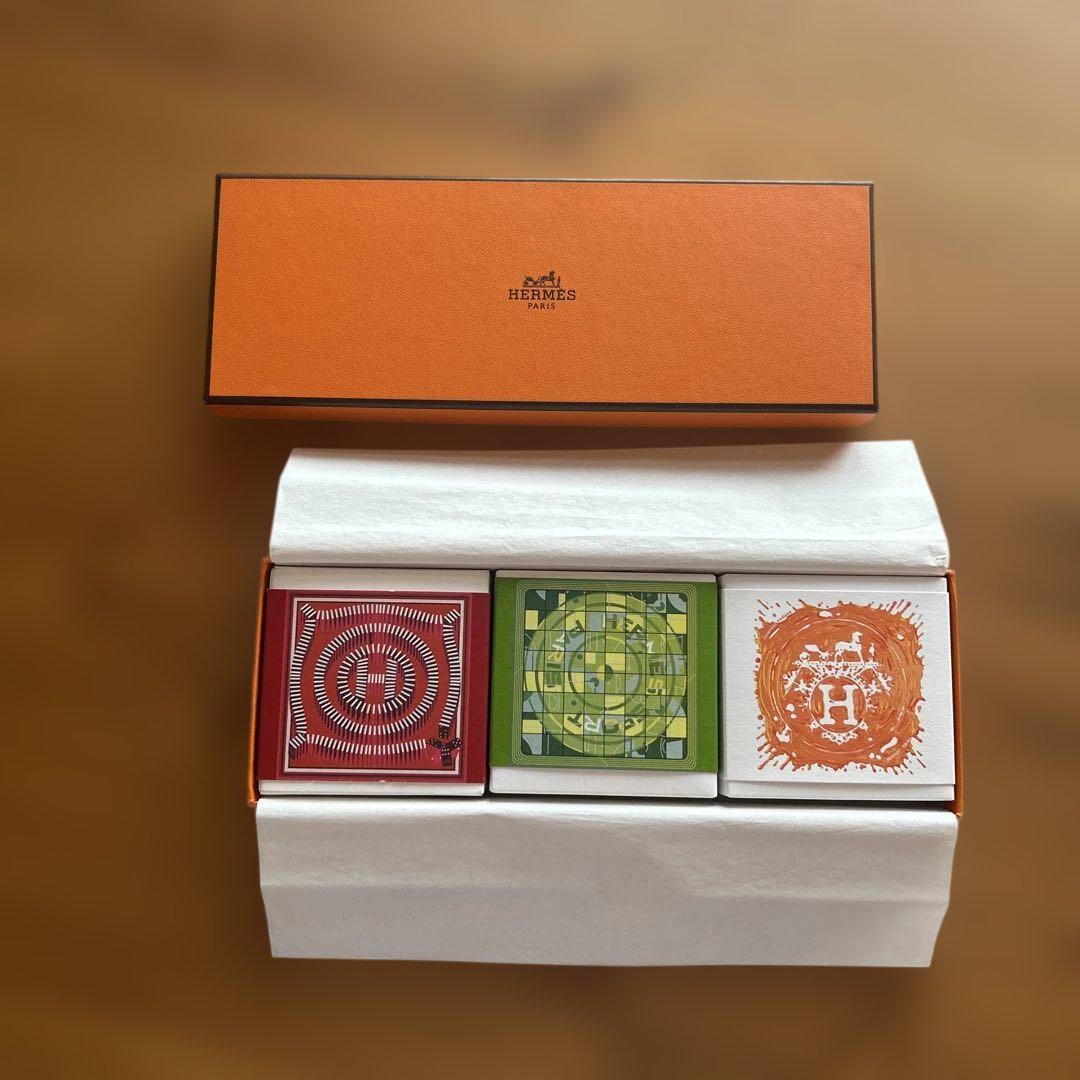 HERMES エルメス　パルファムソープ　石けん3個セット☺︎