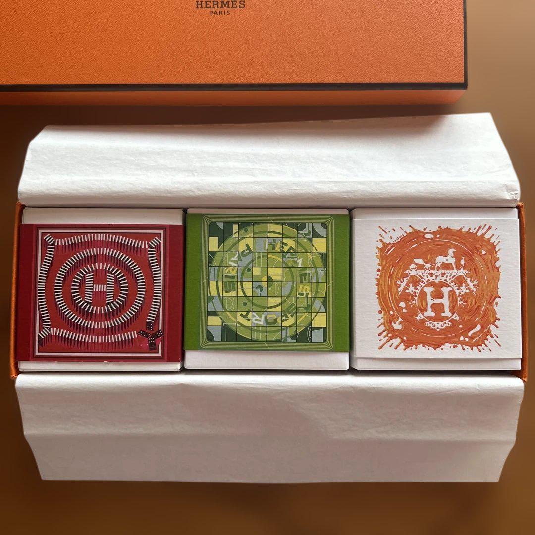 HERMES エルメス　パルファムソープ　石けん3個セット☺︎