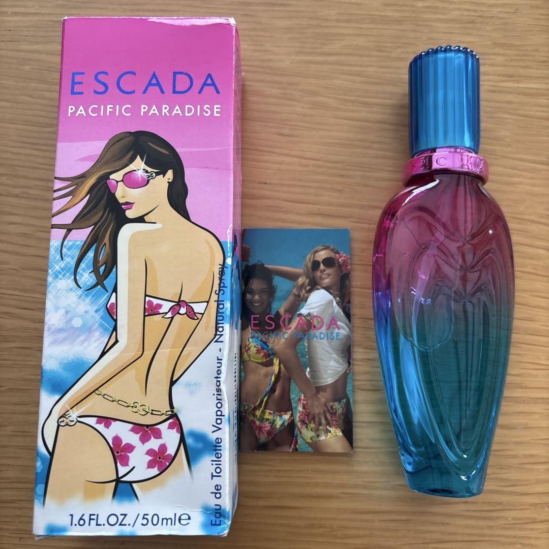 未使用 エスカーダ パシフィック パラダイス 100ml　ESCADA 新品フィルム未開封エスカーダ パシフィックパラダイス100ml