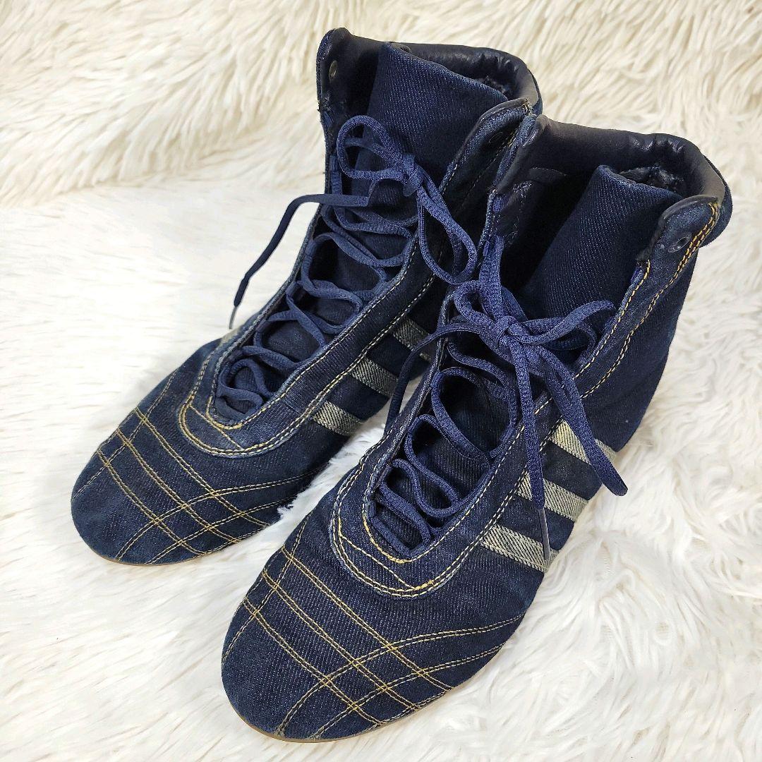 未使用級☆adidas ボクシングシューズ スニーカー レアカラー