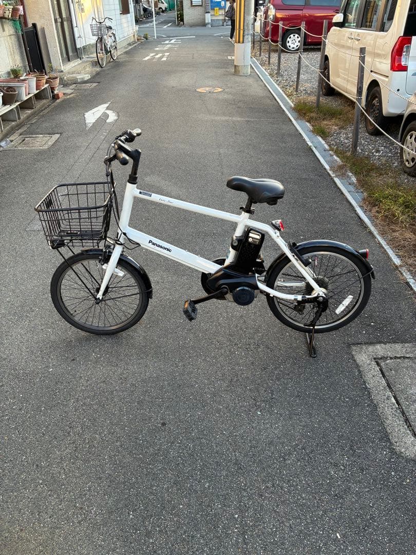 Panasonic ベロスターミニ 電動アシスト自転車 ホワイト 2023年 Panasonic ベロスターミニ 電動アシスト自転車 ホワイト 2023年