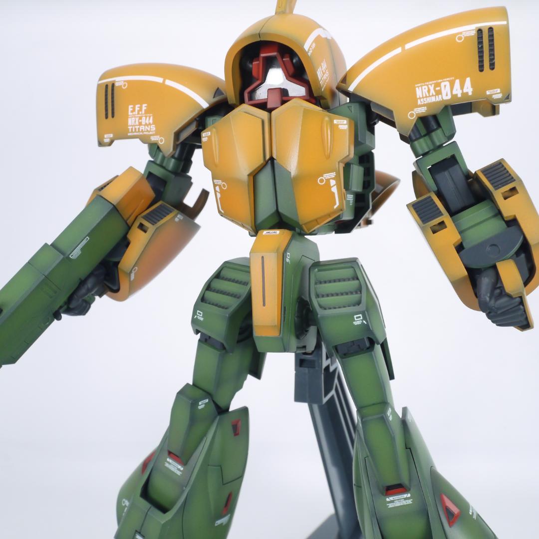 ガンプラ　HG アッシマー　全塗装　完成品