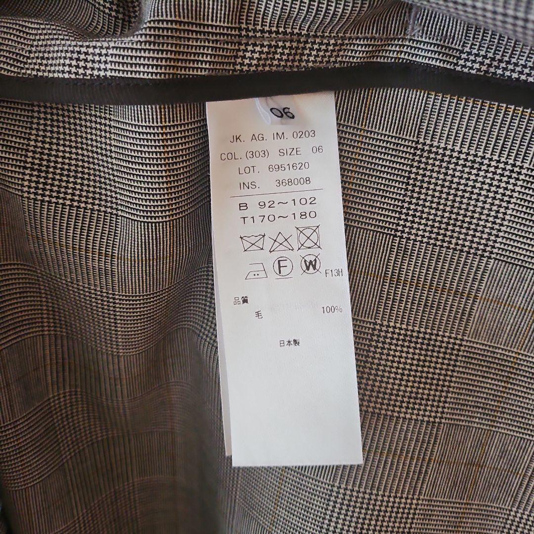 ATON WOOL TROPICAL オーバーサイズジャケット 6