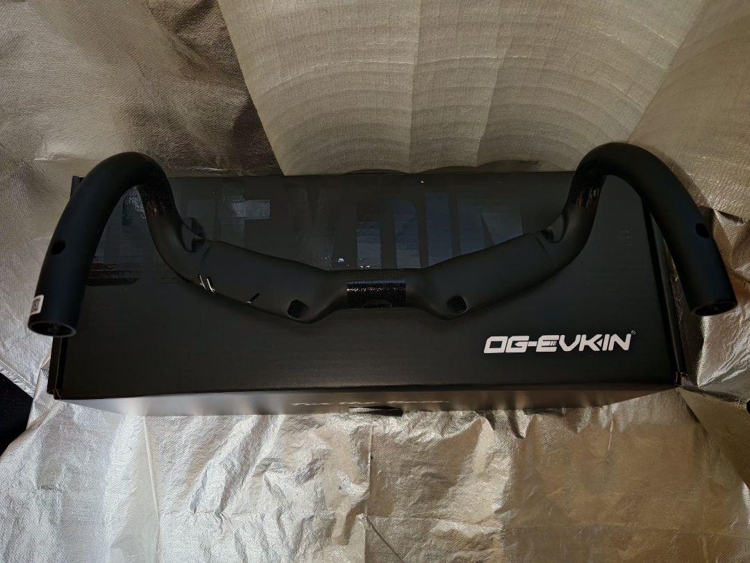 og evkin カーボン エアロハンドル 360-380mm