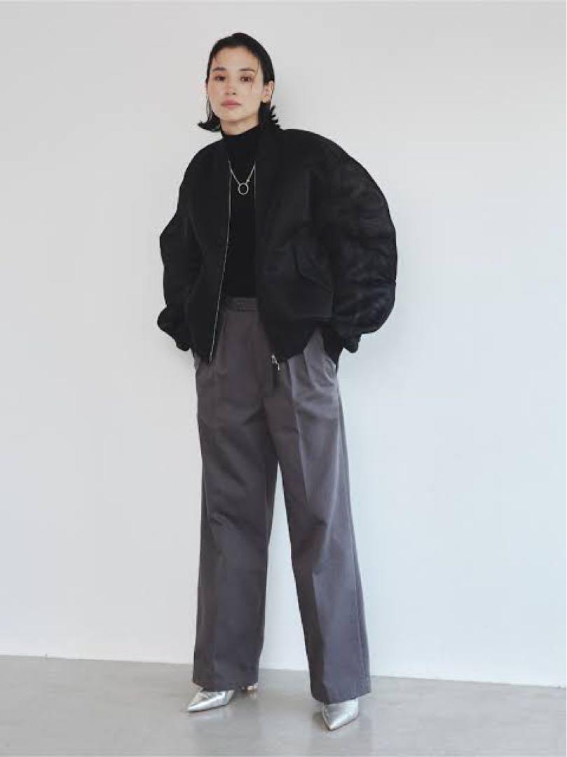 超メルカリ市セール♡ styling/ ハイフォルム シアー ブルゾン
