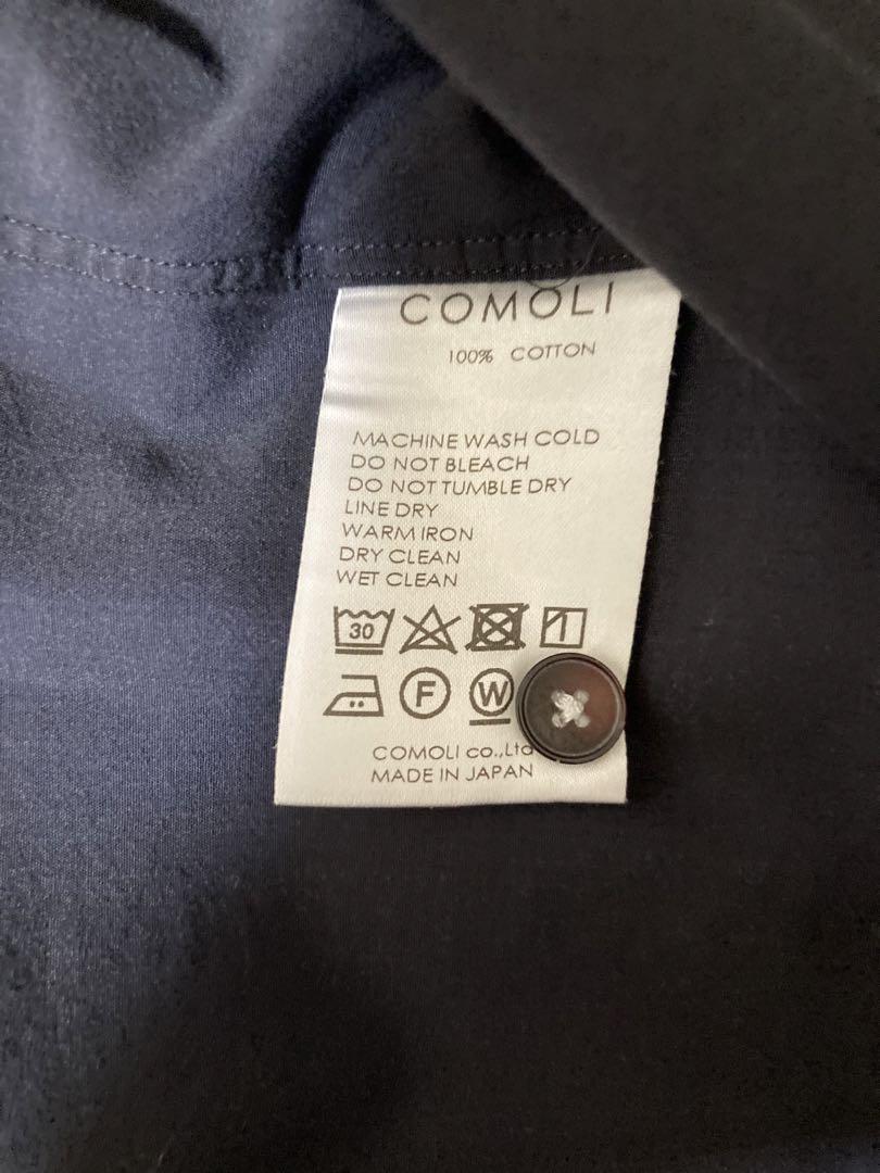 comoli コモリシャツ　コットン　3