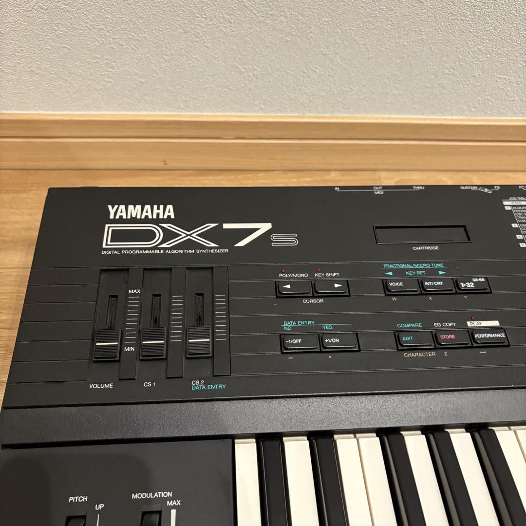 YAMAHA DX7s シンセサイザー 音出し確認済み - メルカリ