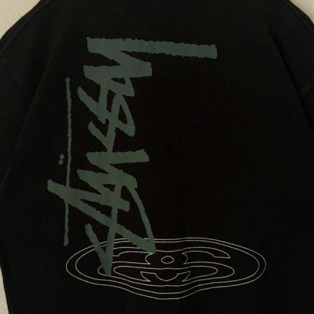 【レア】STUSSY Tシャツ　シングルステッチ　プリント　シャネル　90s M