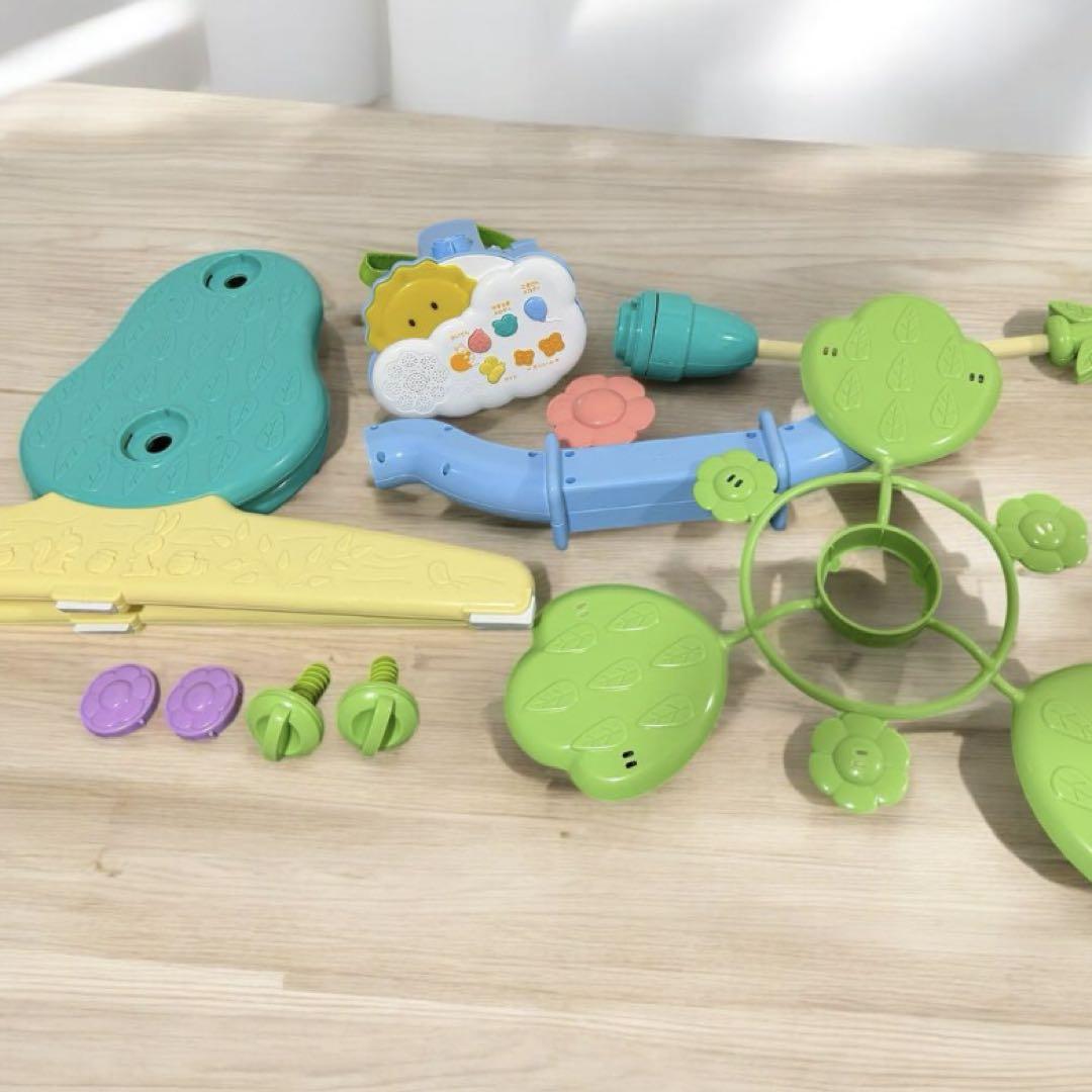 【美品】くまのプーさん 6WAYジムにへんしんメリー　プーメリー