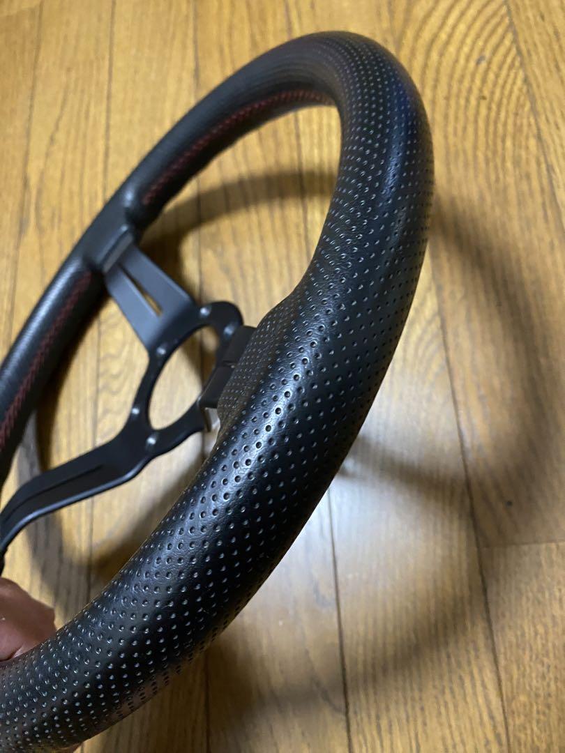 ナルディ  正規品レザーステアリング タイプラリー 32.5パイ FET 正規品