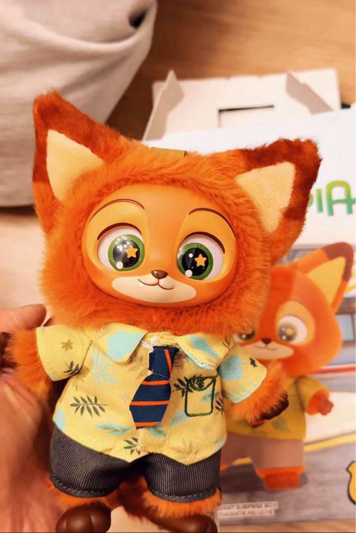MINISO ズートピア ぬいぐるみペンダント Zootopia ニック