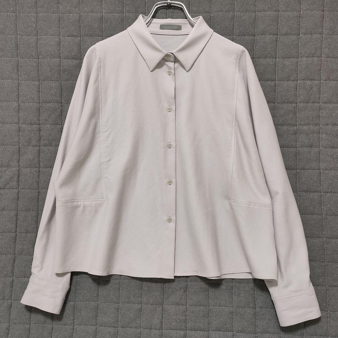 セオリーリュクス　22AW　NABEL　長袖シャツ　ブラウス　38　M