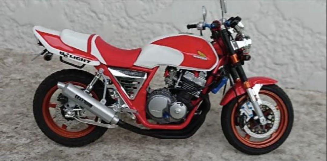 アオシマ ★1/12 ホンダCB400SF カスタム製作品☆