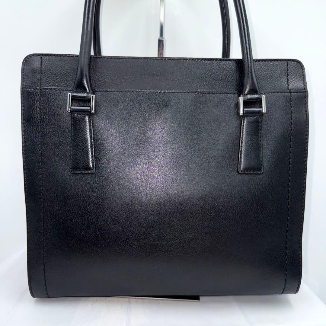 ✨美品✨HIROFU ヒロフ レザートートバッグ ブラック A4収納可 通勤