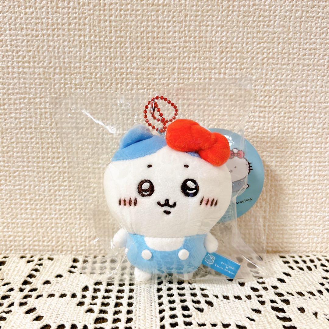 【新品】ちいかわ ハチワレ ハローキティ ぷちミニマスコット ラスト1 ちいかわ サンリオ コラボ ぷちミニマスコット ハチワレ ハロー
