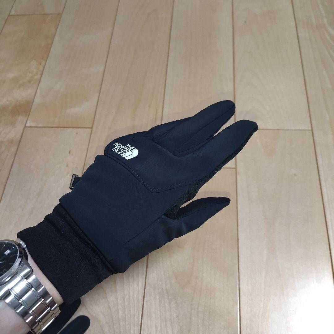 THE NORTH FACEウインドストッパーイーチップグローブSサイズブラック