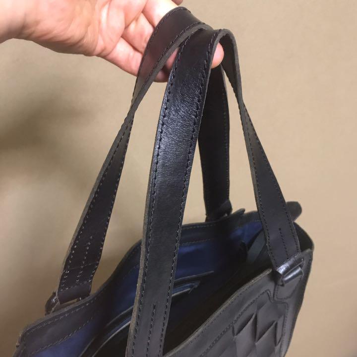 SALE限定SALE 美品 本革 PEAKS PARK 牛革メッシュ 大ハンドバッグ 小トートバッグ 2z4QO-m46105889293 超特価在庫