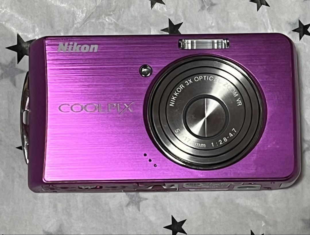 【動作確認済】Nikon COOLPIX S520 デジタルカメラ　パープル Amazon | Nikon デジタルカメラ COOLPIX S520 マゼンタ