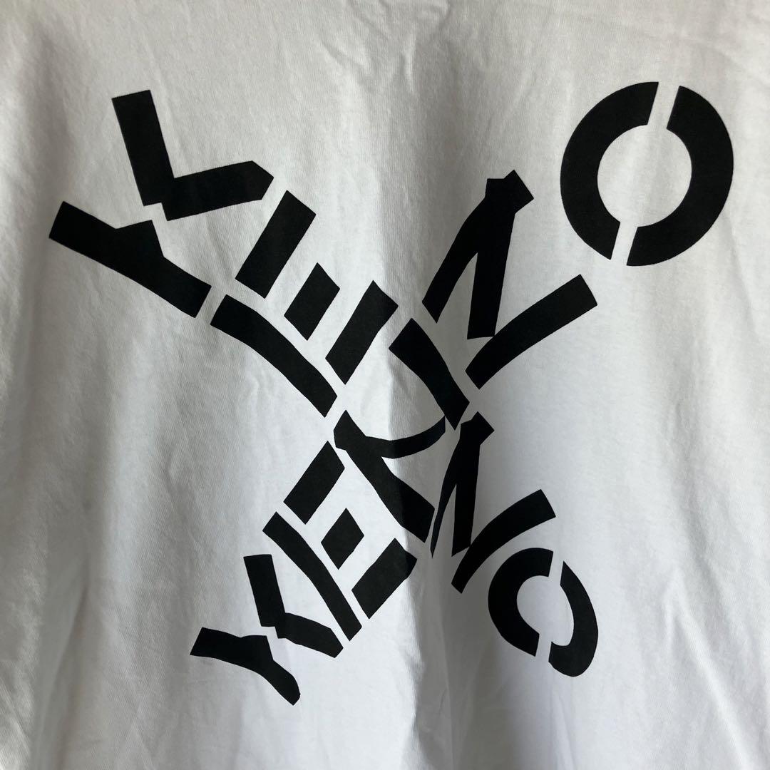 KENZO ケンゾー 長袖tシャツ クロスロゴ
