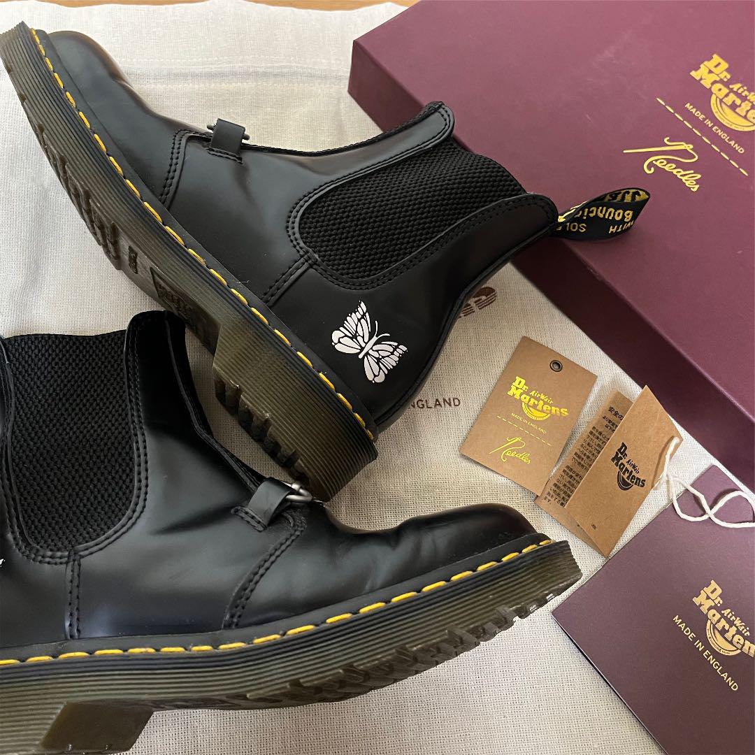 大特価】 Needles Dr.Martens チェルシーブーツ 10000円 メンズ