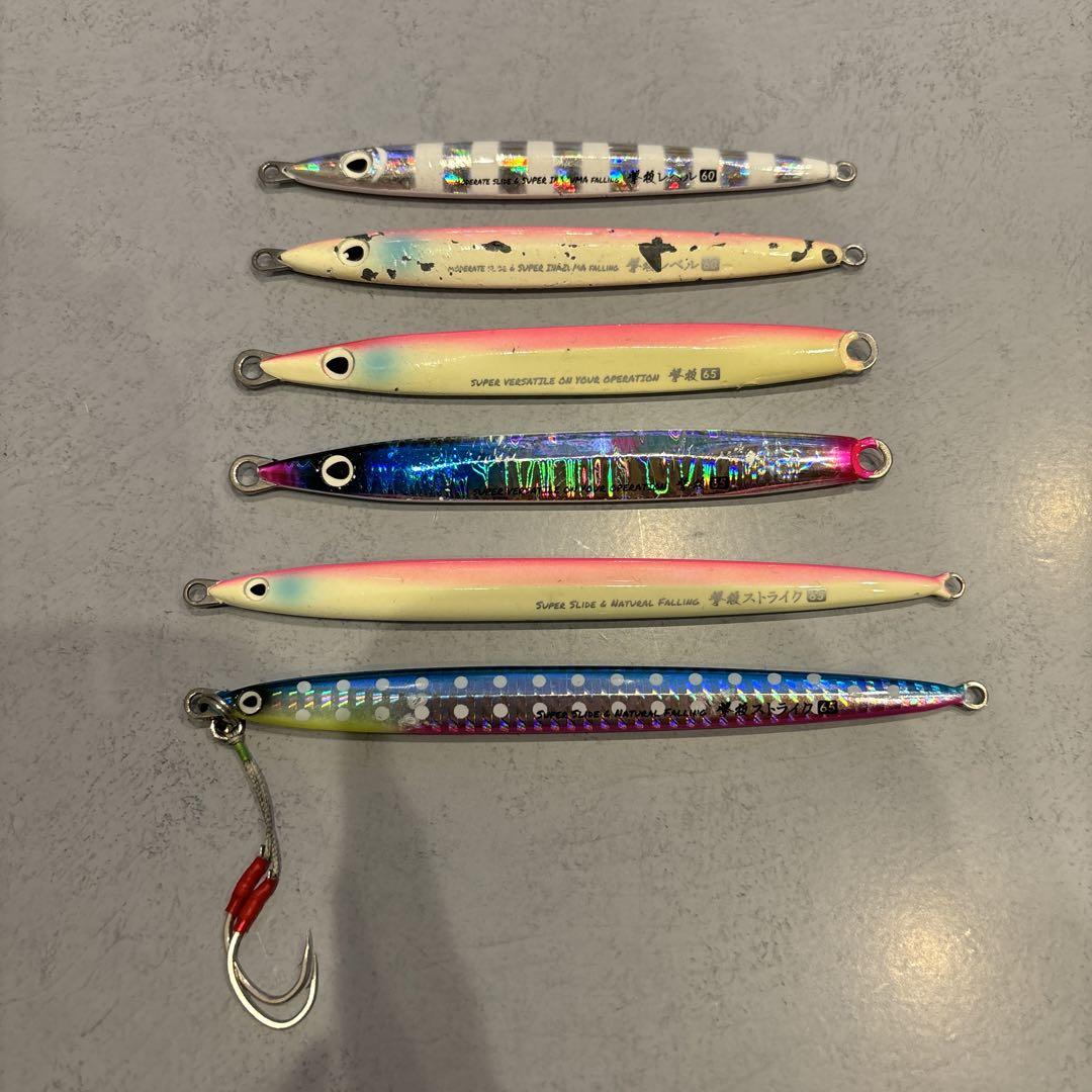 一つ1100円！撃投ジグ　6点セット 撃投ジグ6本セット