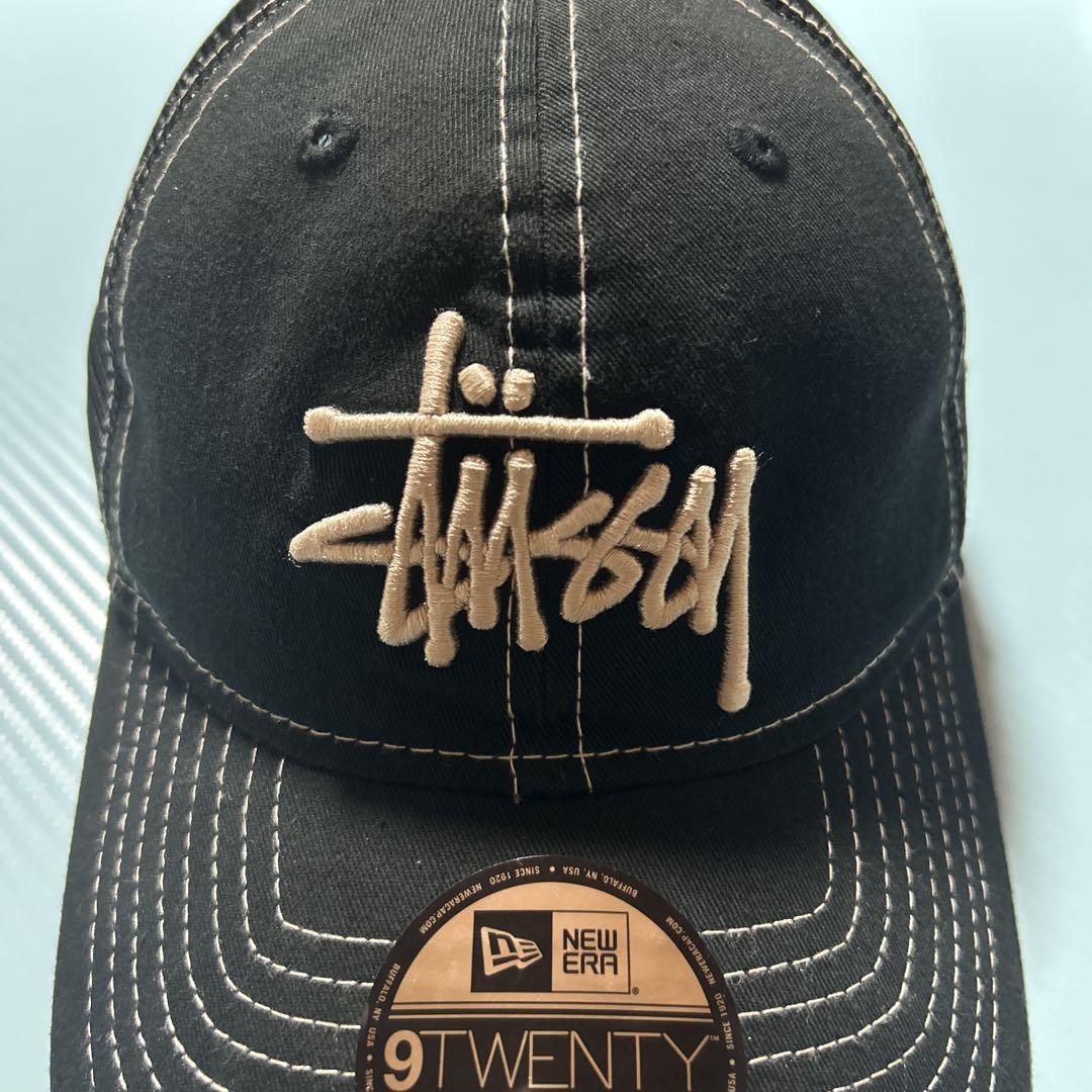帽子 STUSSY WASHED BASIC TRUCKER 9TWENTY