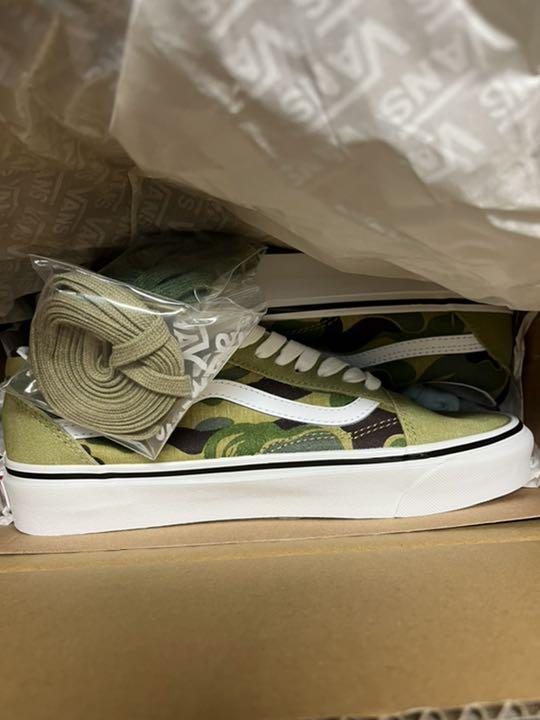 SALE大人気 新品未使用 Vans ABC Camo Old Skool CbzB9-m46112448844 Bape × 在庫あ新作