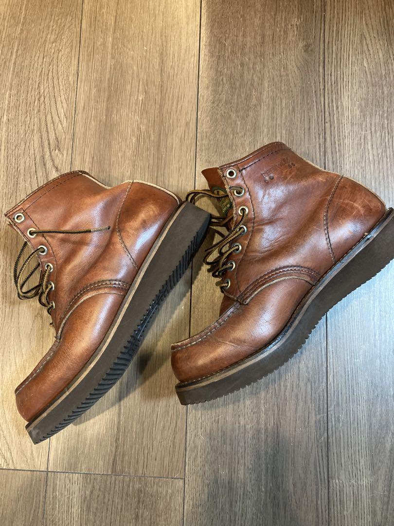 redwing アイリッシュセッター　半円犬タグ