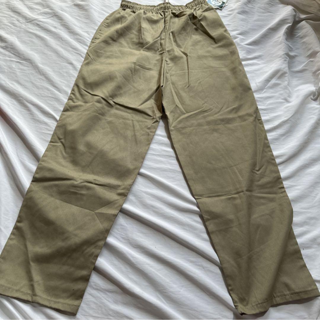 新品　廃盤　エリックハンター　アメリカ製　イージーパンツ　チノ　サイズM