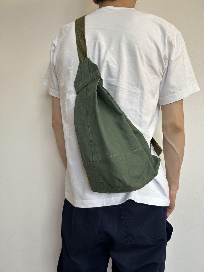 ビンテージ　リメイクバッグ　TALONzip アメリカ軍　ボディバッグshort