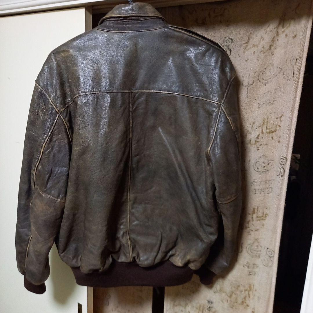 L.L bean A2レザージャケット 70〜80s USA製 L相当　フライト