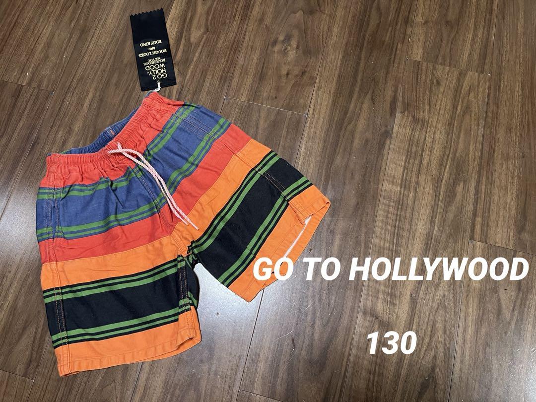 1万強 GO TO HOLLYWOOD マルチボーダー ハーフパンツ