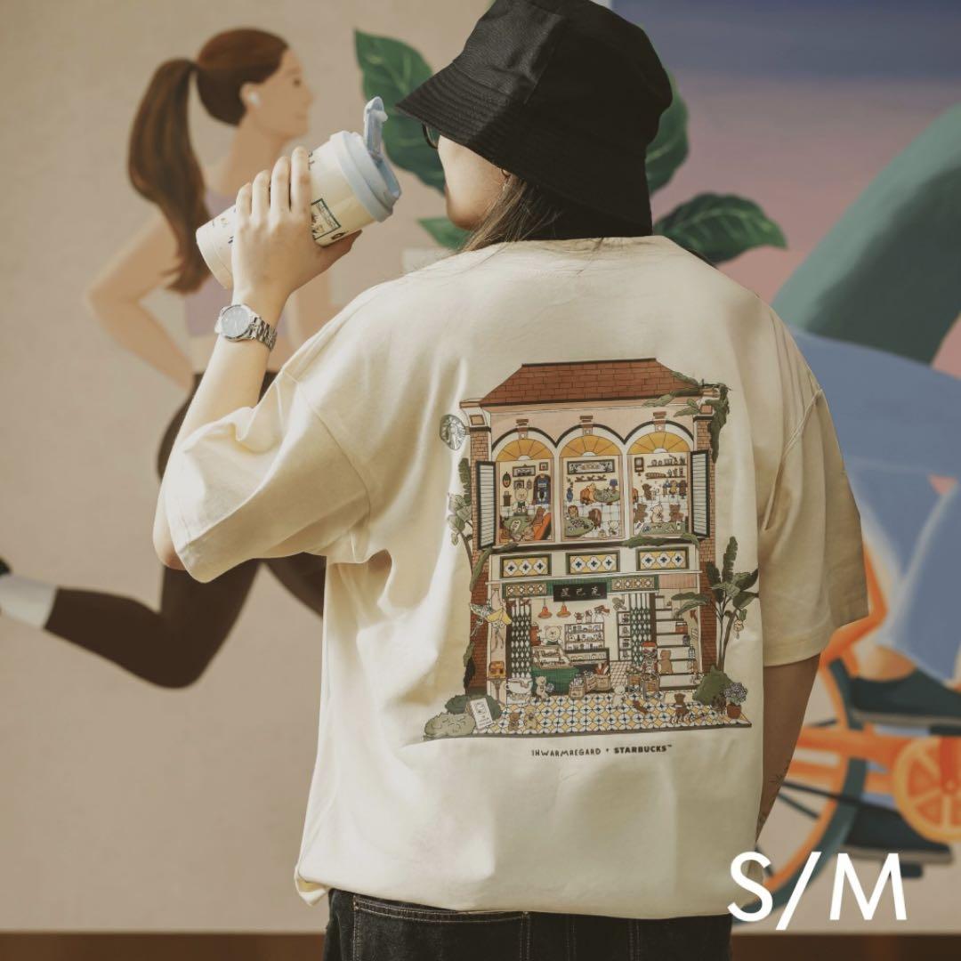 【新品】スターバックス　Inwarmregard コラボ　Tシャツ　SG60