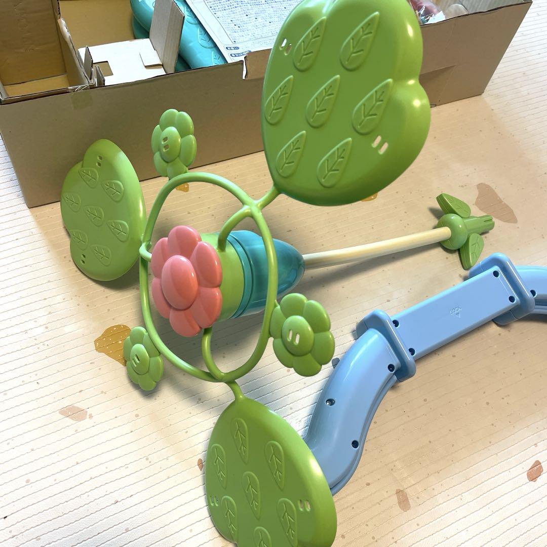 【美品】くまのプーさん えらべる回転6WAYジムにへんしんメリー　プーメリー