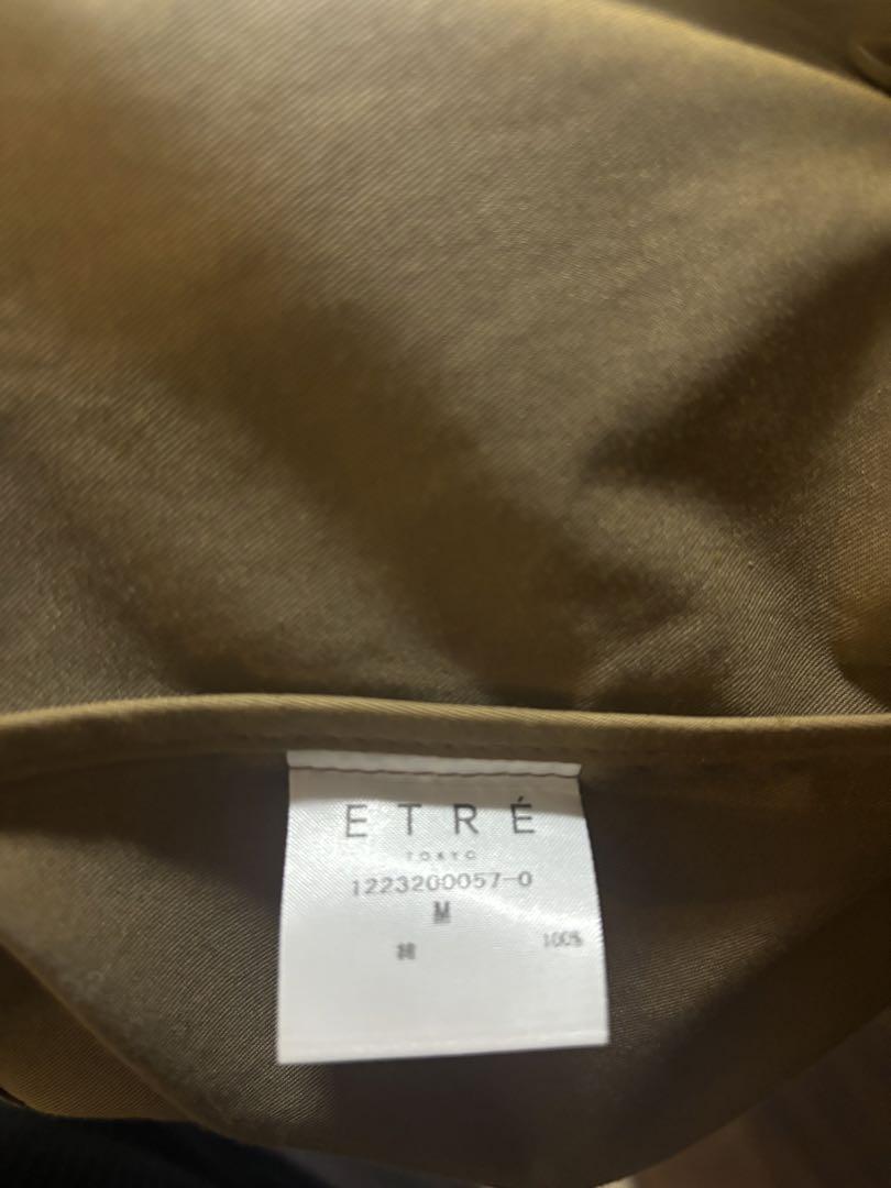 ETRE  コーティングショートトレンチコート