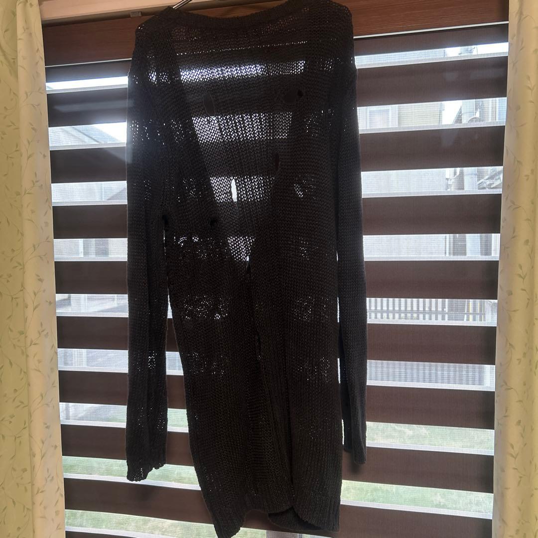 DIET BUCHER SLIM SKIN ダメージカーディガン