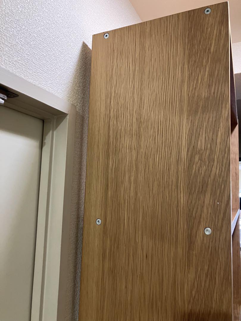 【美品】無印良品 スタッキングシェルフワイド5段オーク材