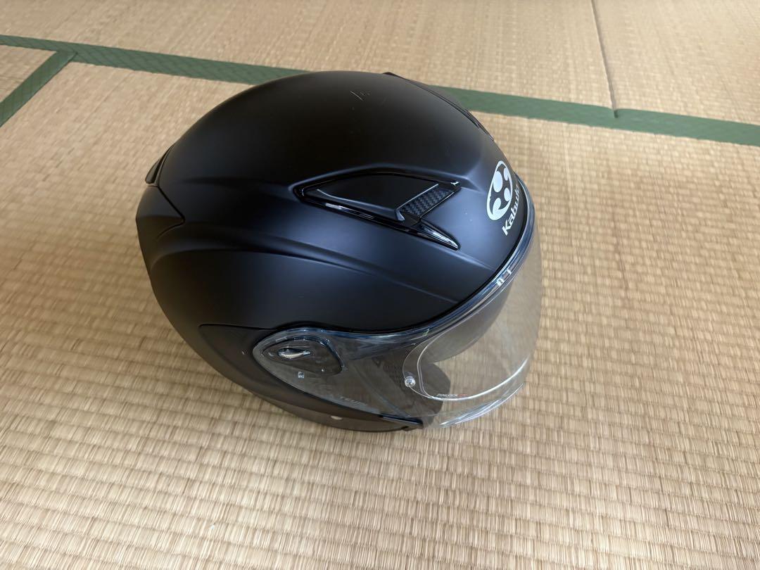 ジェットヘルメット マットブラック