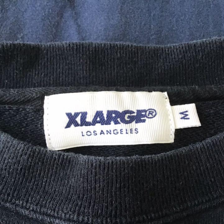 500円引きクーポン ビックロゴ 黒 エクストララージ スウェット トレーナー M Xlarge スウェット