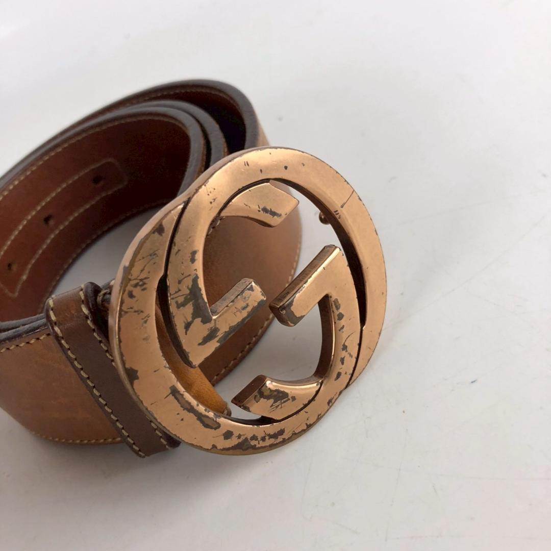 GUCCI gg ベルト ブラウン グッチ