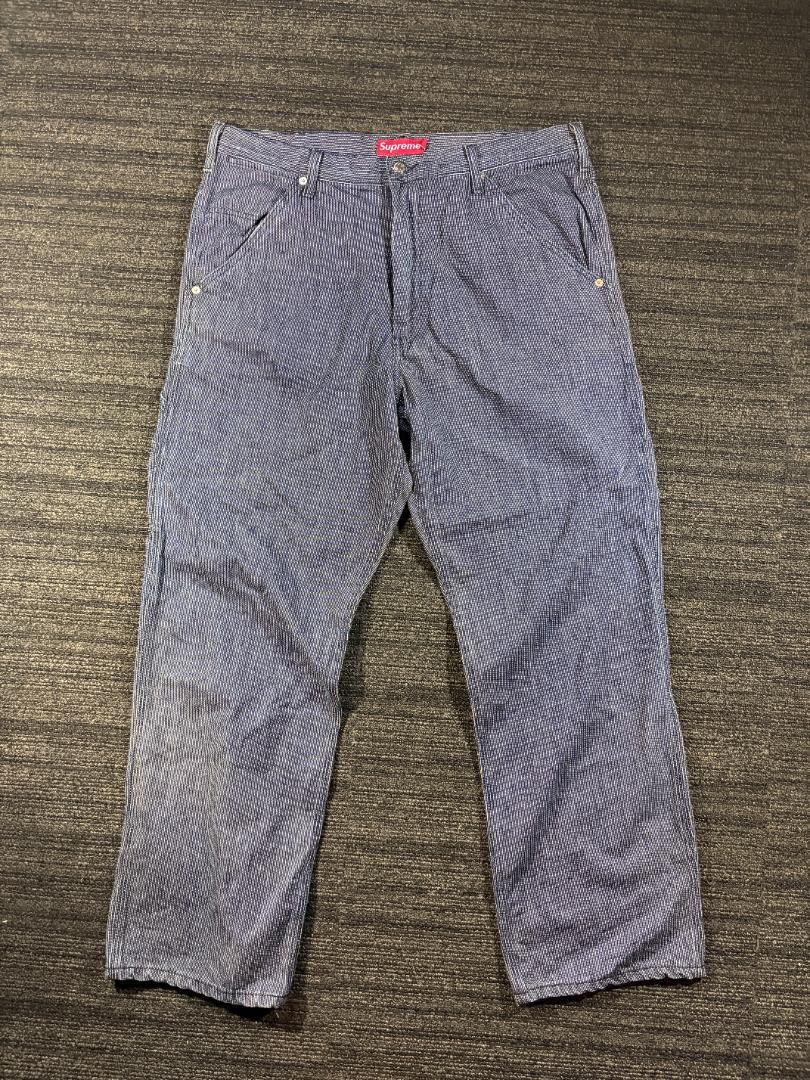 Supreme デニムパンツ ワークパンツ 極美品　W36パンツ