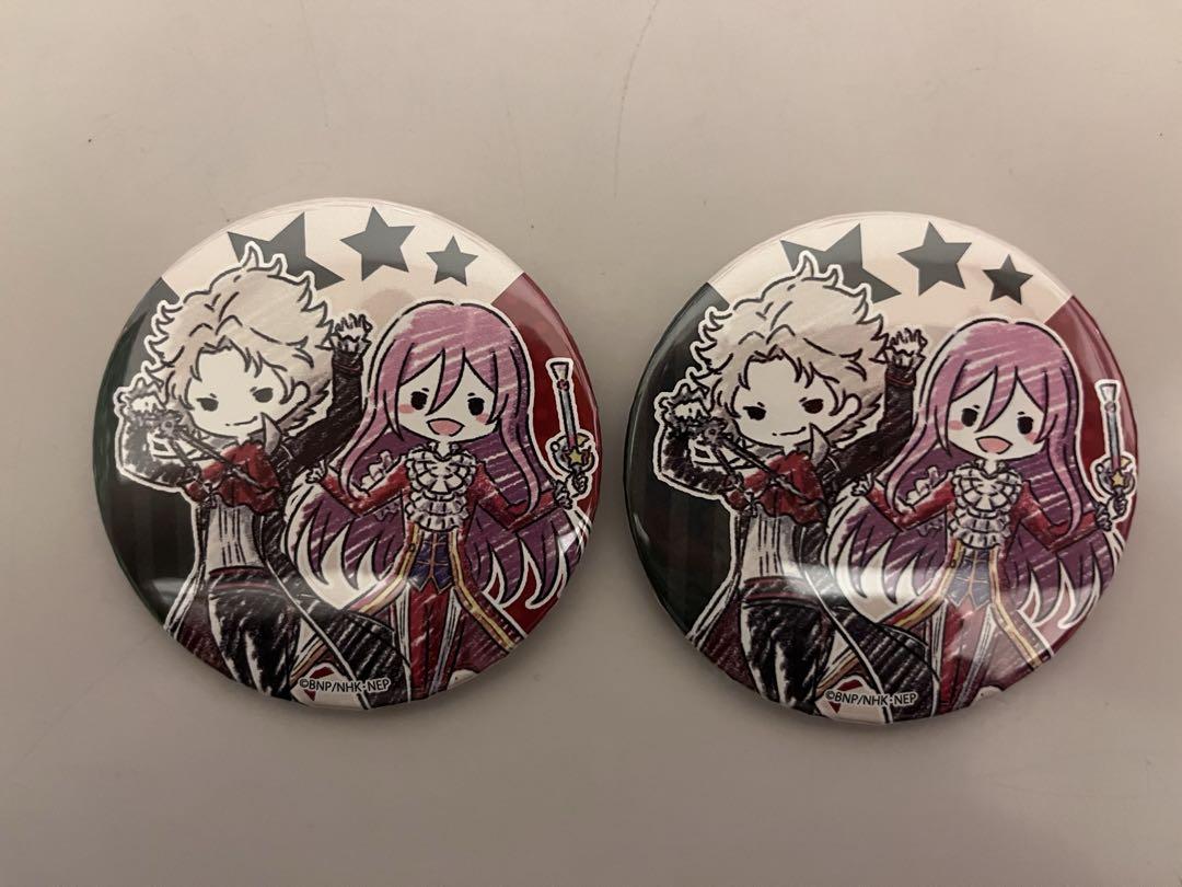 クラシカロイド ベートーヴェン&モーツァルト 缶バッチセット