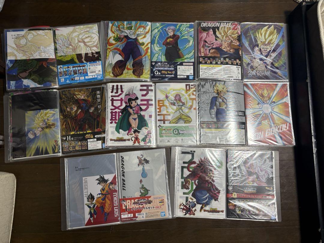 ドラゴンボール 一番くじ クリアファイル まとめ売り 約160枚