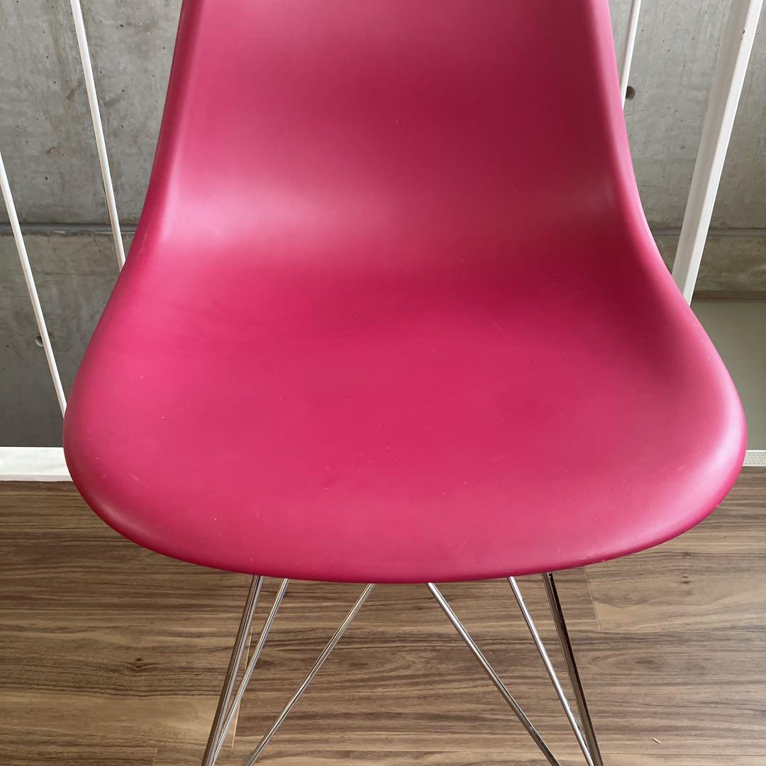 Vitra Eames ハーマンミラー イームズ シェルチェア ピンク マゼンタ Vitra Eames ハーマンミラー イームズ シェルチェア ピンク